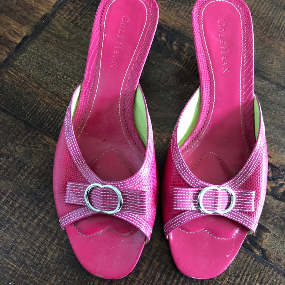 Cole Haan Pink Kitten Heels